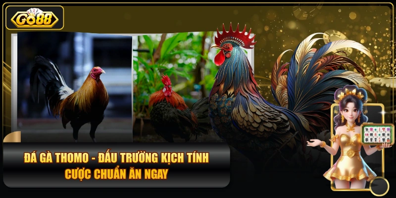 Đá Gà Thomo - Đấu Trường Kịch Tính, Cược Chuẩn Ăn Ngay