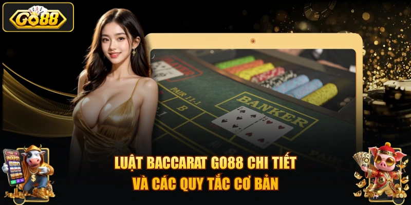Luật Baccarat GO88 chi tiết và các quy tắc cơ bản
