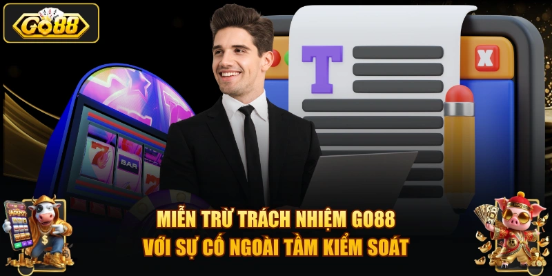 Miễn trừ trách nhiệm GO88 với sự cố ngoài tầm kiểm soát